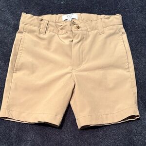 crown & ivy Girls Khaki Tan Chino Shorts